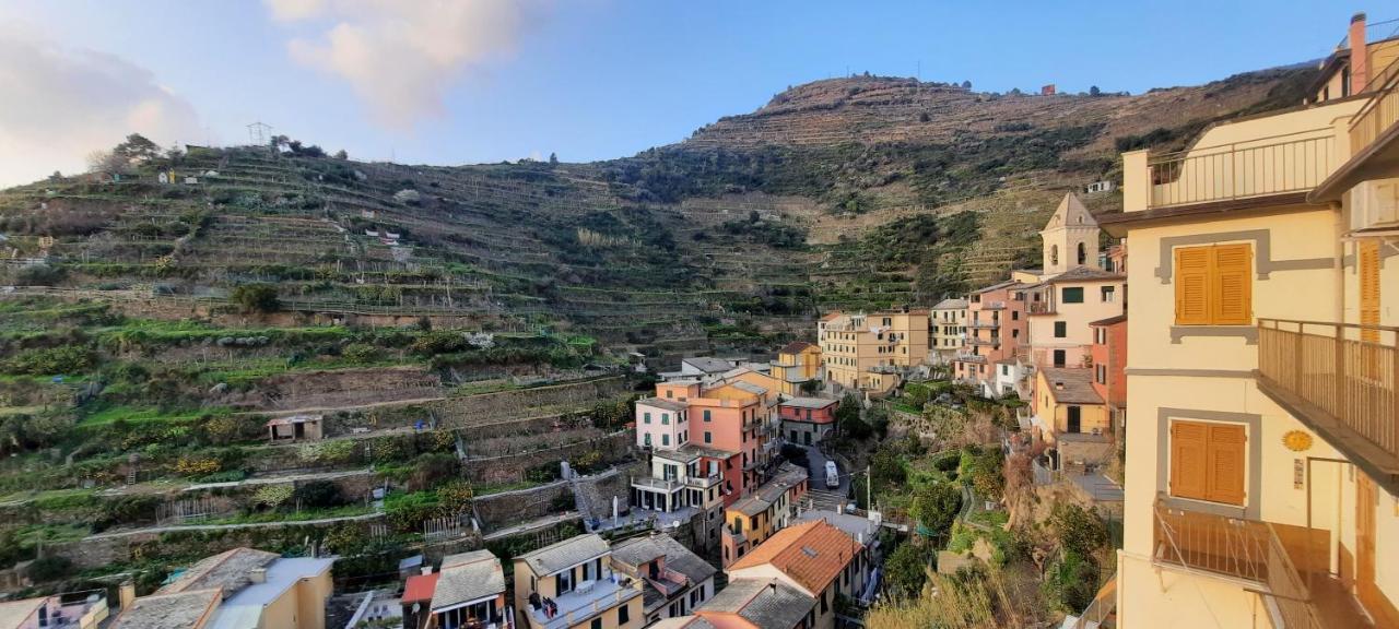 Olimpo Affittacamere Manarola Bagian luar foto