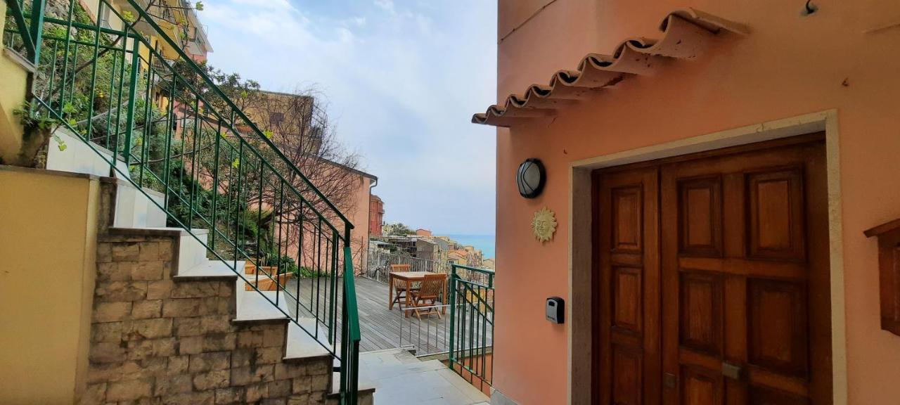Olimpo Affittacamere Manarola Bagian luar foto