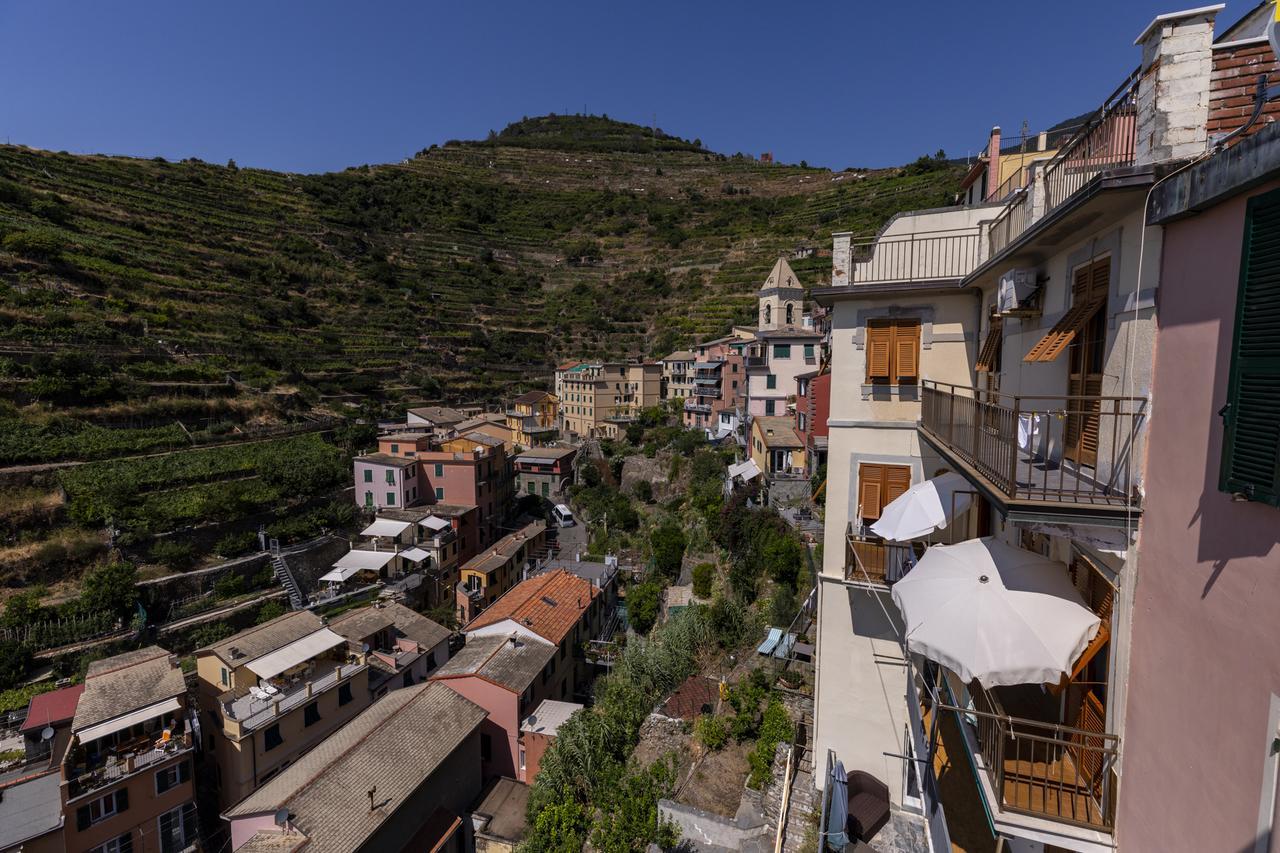 Olimpo Affittacamere Manarola Bagian luar foto
