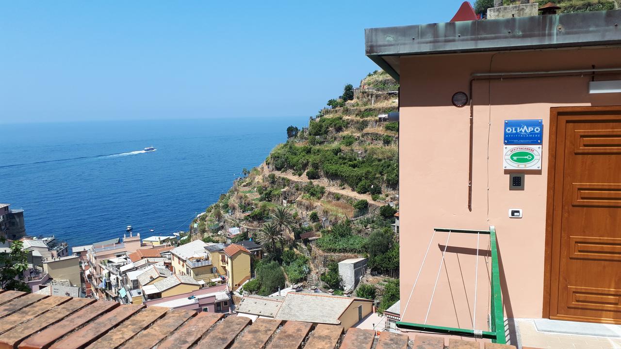 Olimpo Affittacamere Manarola Bagian luar foto