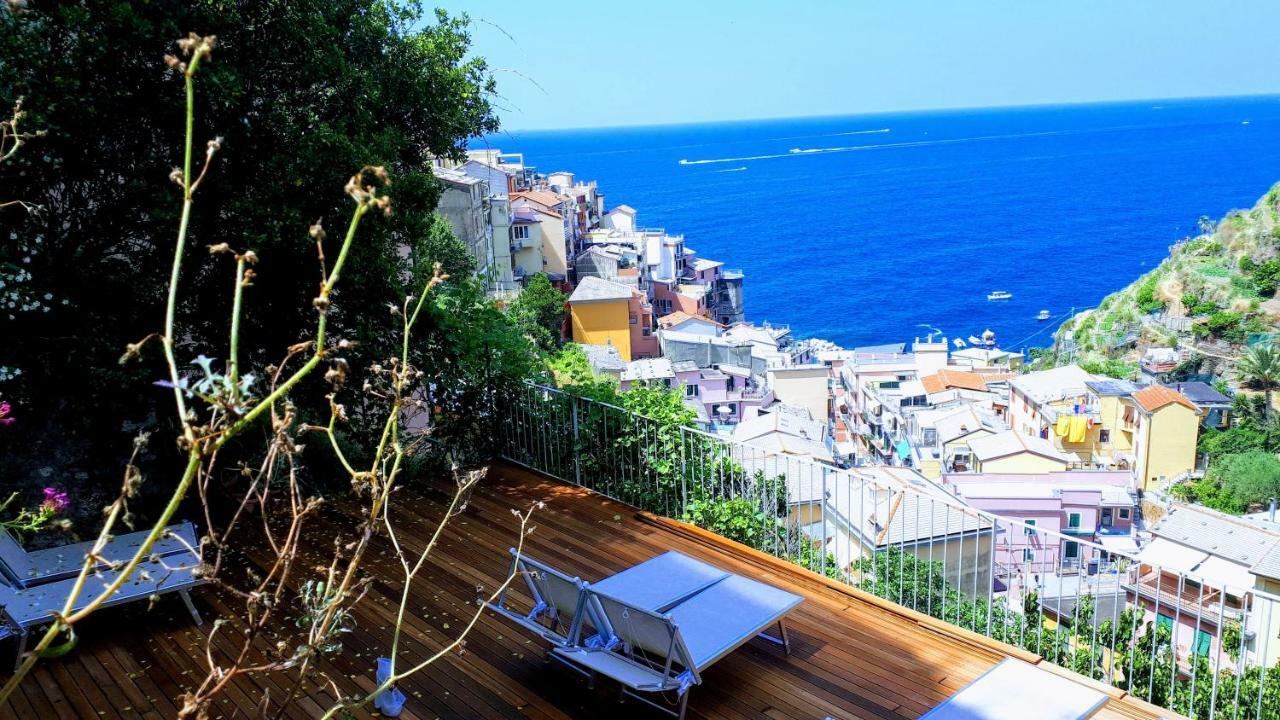 Olimpo Affittacamere Manarola Bagian luar foto